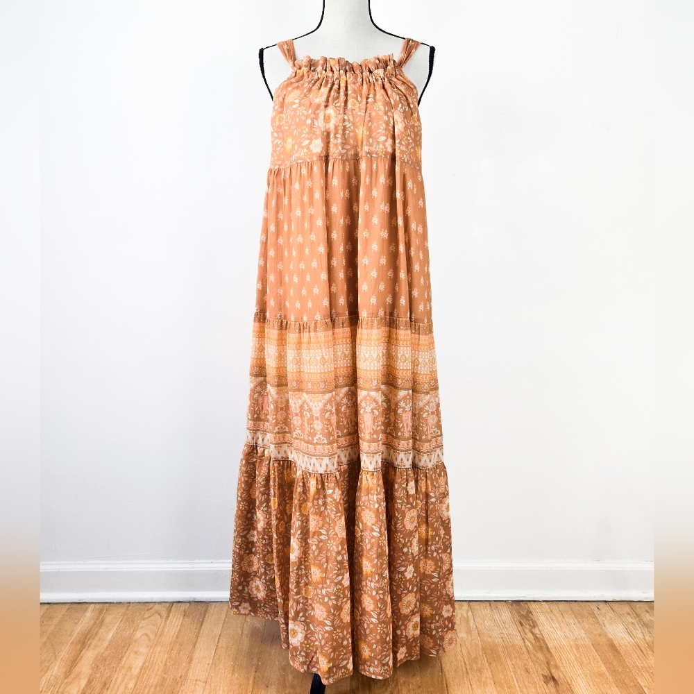 NWT Spell Utopia Strappy Sundress, Cinnamon, Size Small